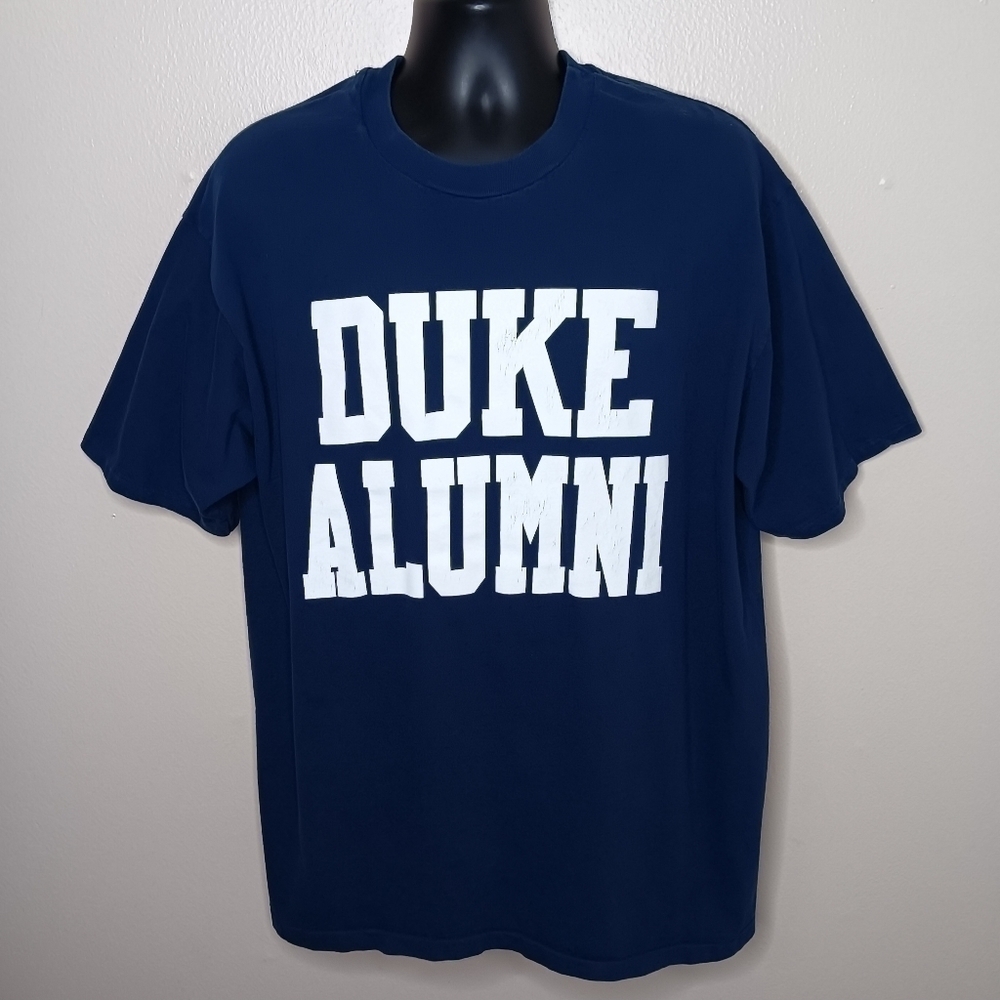 Vintage 90s Duke Blue Devils Alumni Men's XXL T-shirt Single Stitch USA NCAA Tee